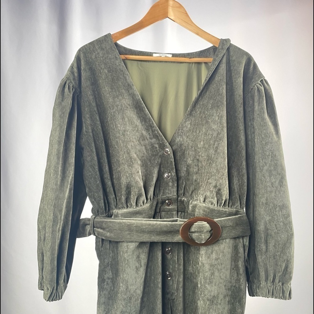 NWT Tularosa Meira Jumpsuit in Olive Green Size Extra Large XL - Picture 4 of 9